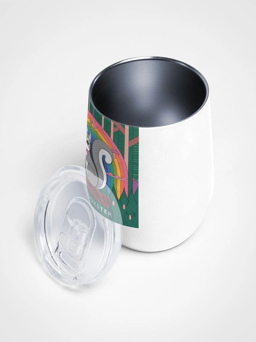 Rainbow Squirrel Wine Tumbler product image (3)