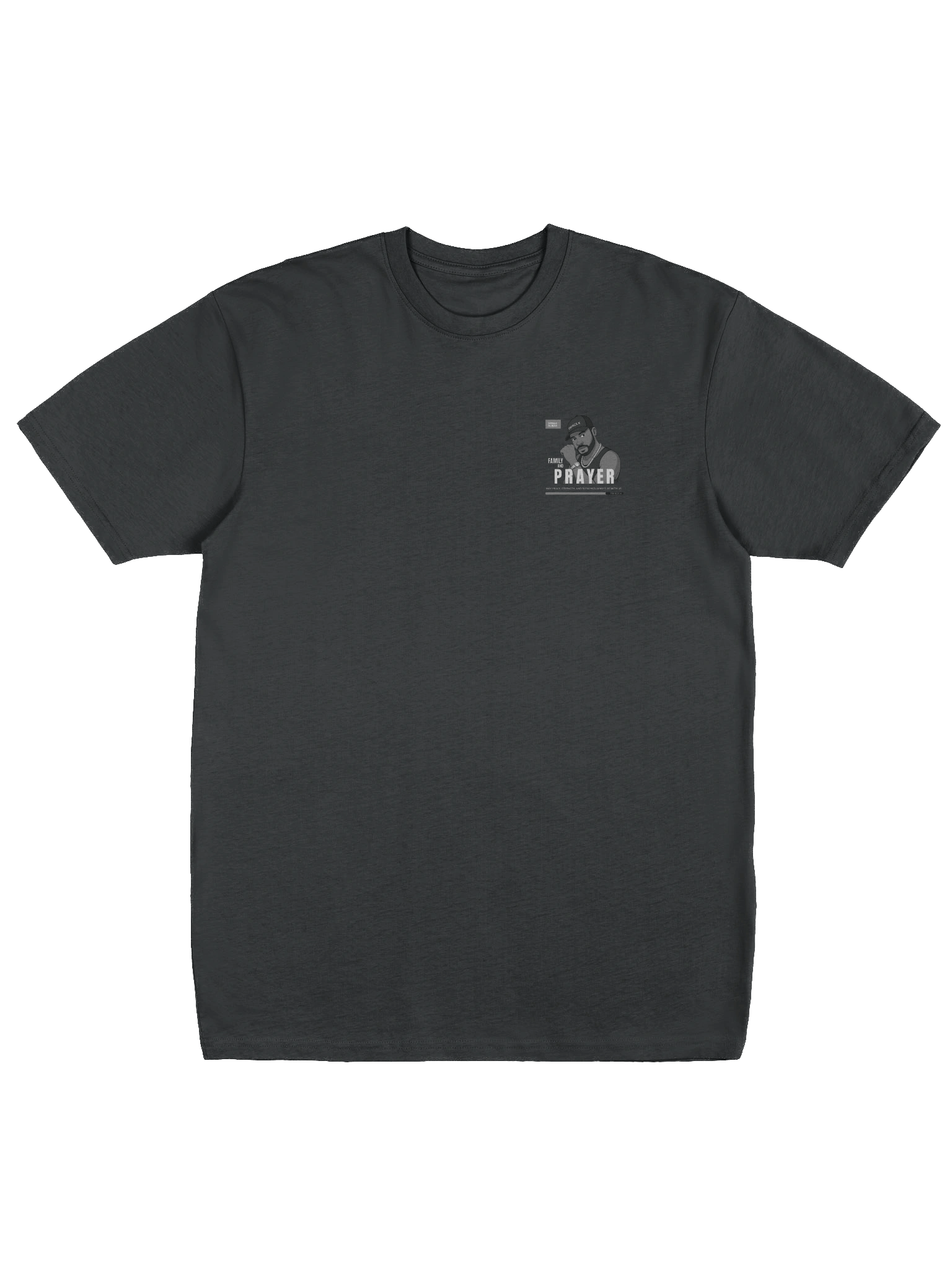 Family and Prayer Illustrated Tee product image (4)