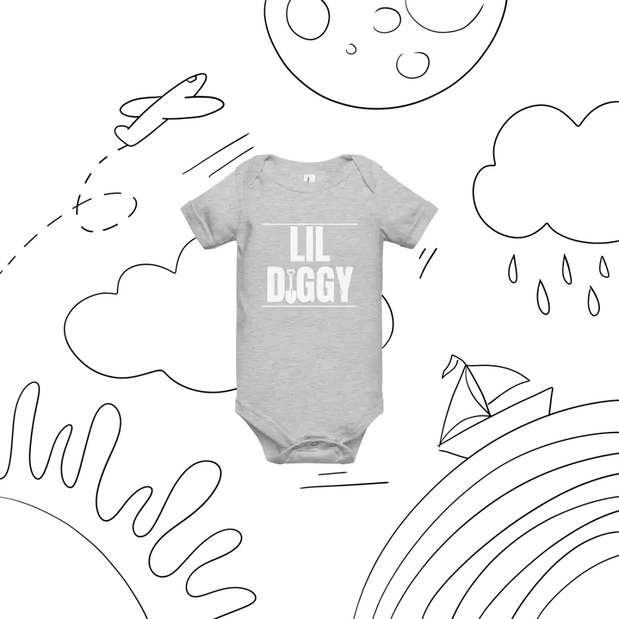 White Logo Onesie product image (3)