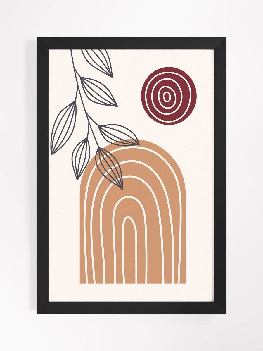 Arcs of Nature Framed Poster product image (1)