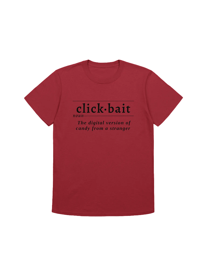 Clickbait Def Unisex Tee v1 product image (1)