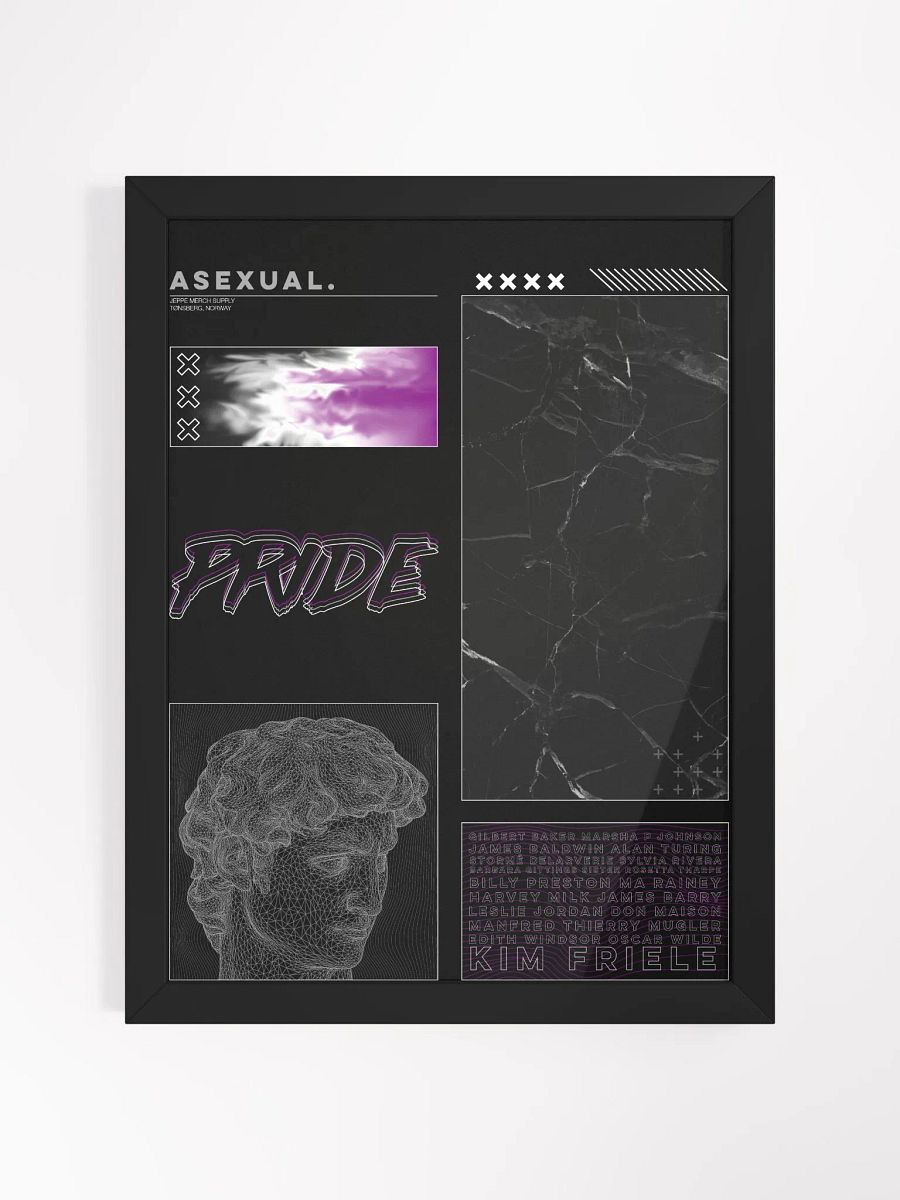Asexual Pride Framed Poster product image (3)