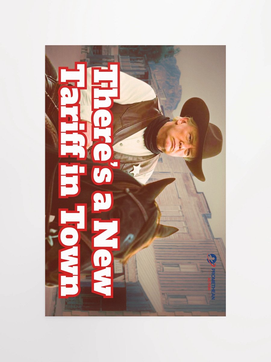 New Tariff in Town - Poster Street Deployment Sign product image (12)