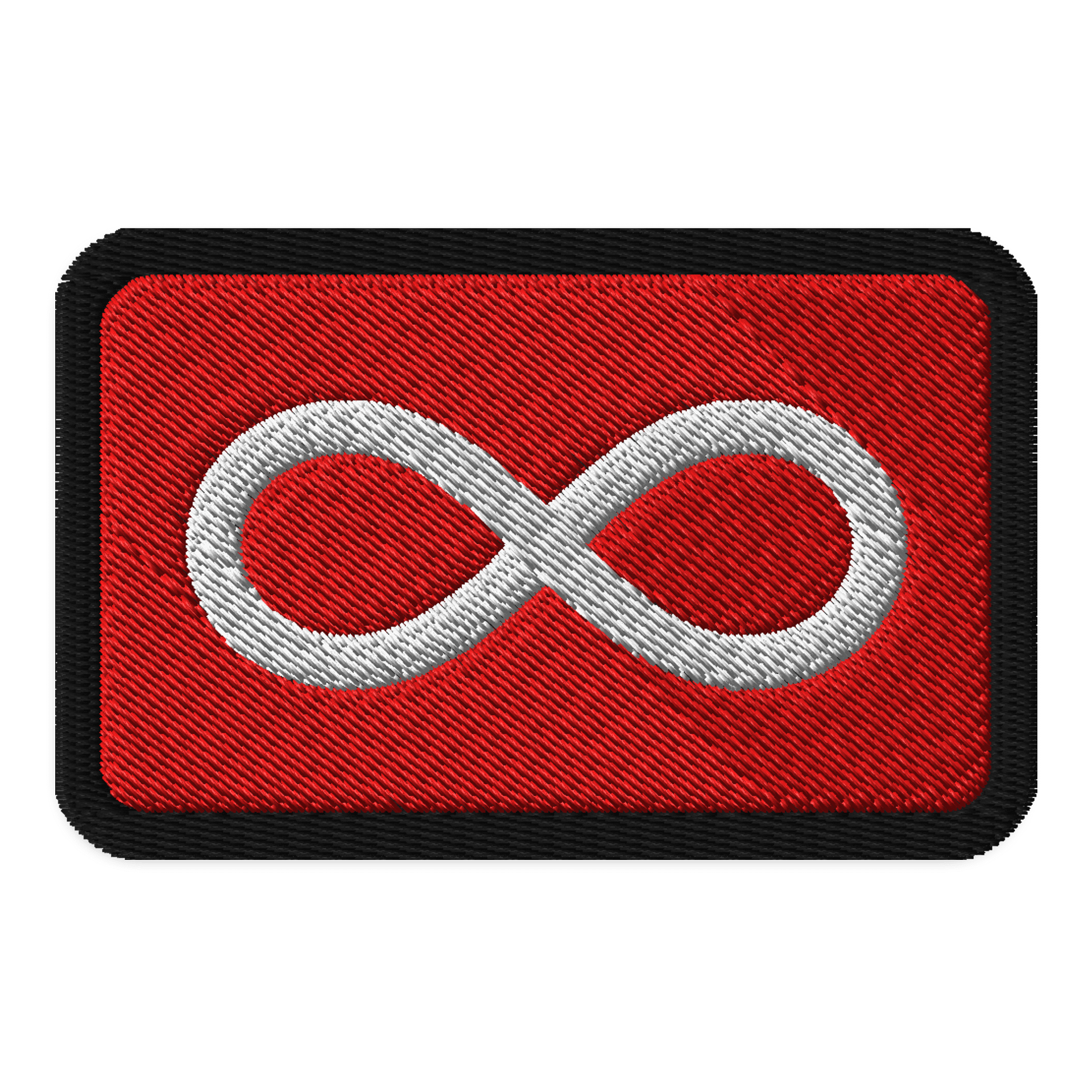 Red Metis Infinity Flag Patch product image (1)