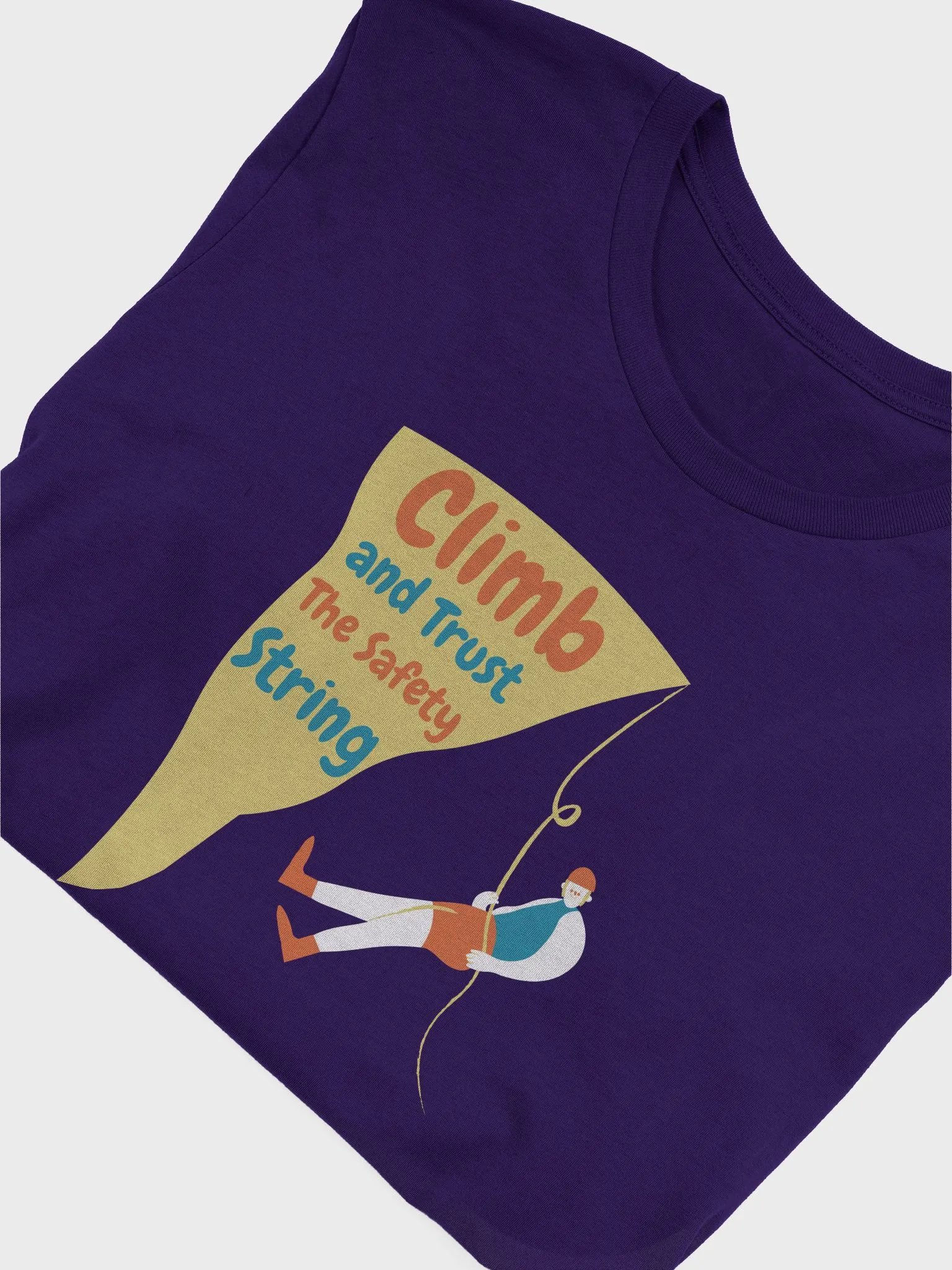 Trust The Safety String - Climber T-Shirt product image (3)