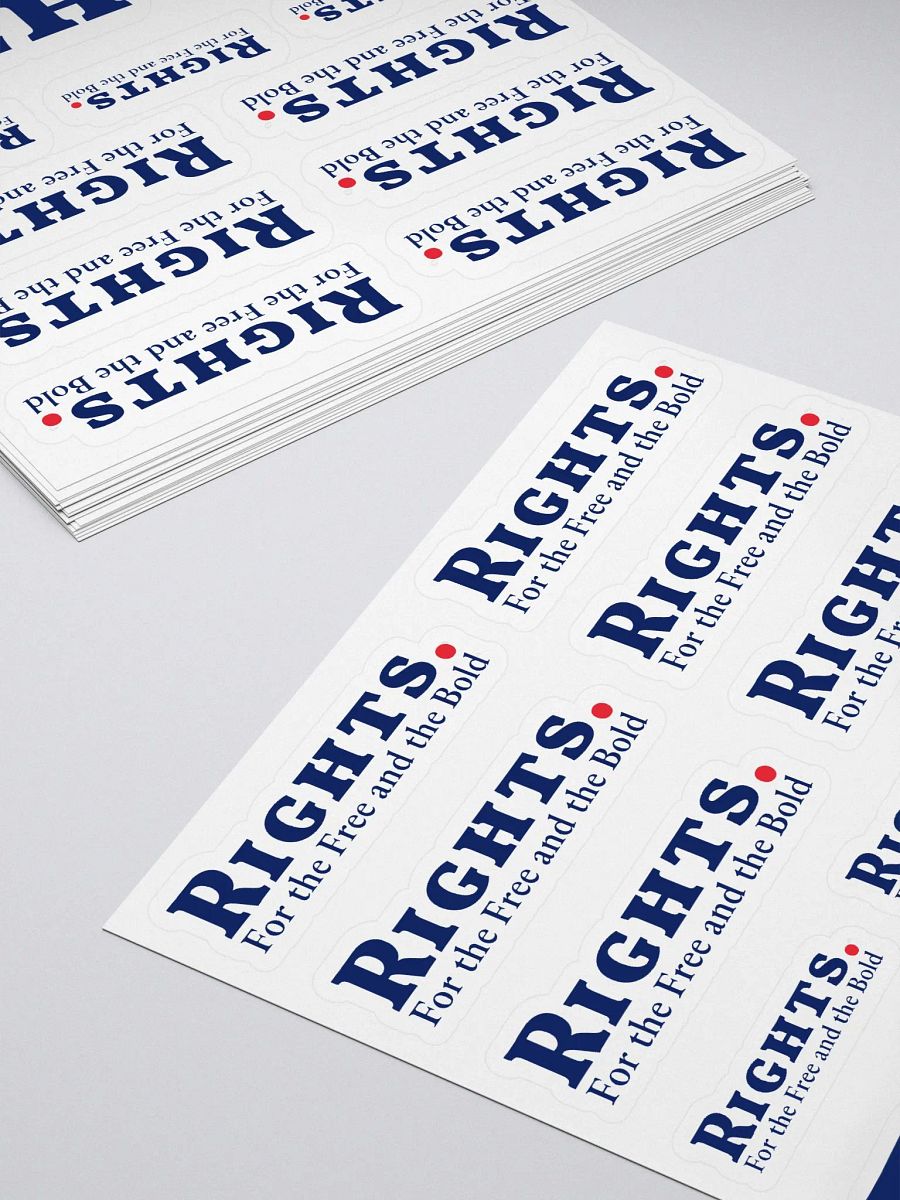 RIGHTS. Stickers product image (3)