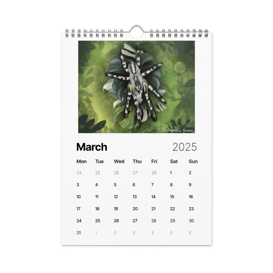 2025 Tarantula Calendar product image (9)