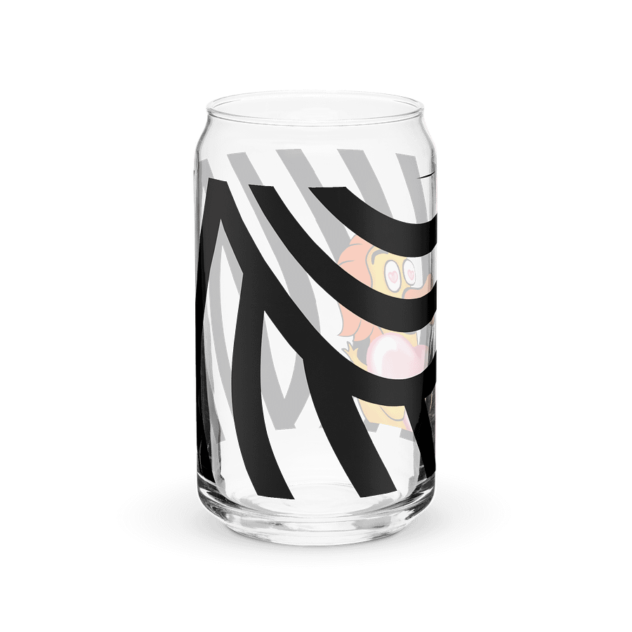 "Squiggly" Can-Shaped Glass product image (8)