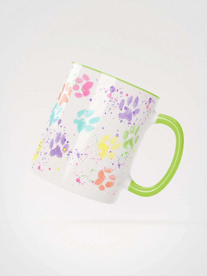 Dog Paw Prints Ceramic Mug product image (5)