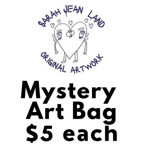 Tonight! At Gather GR! I’ll have a buncha $5 blind bags for your enjoyment! Styles include SJA Art Bag, VHS Mystery Nostalgia...