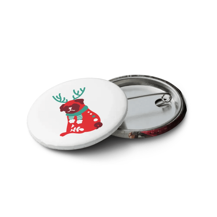 Set of Pin Buttons (Pet Puppy) product image (12)
