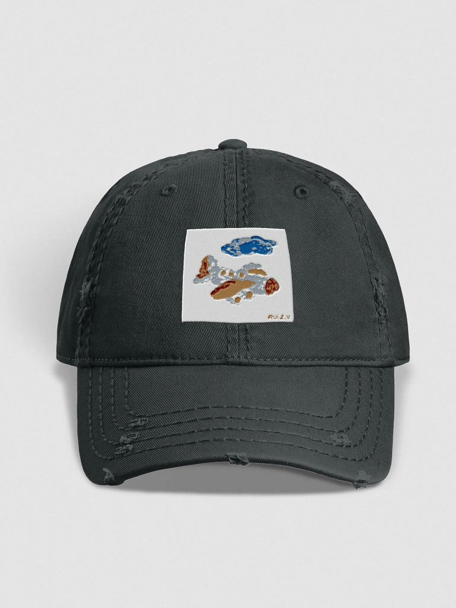 Kid Airplane (Otto Distressed Dad Hat) product image (2)