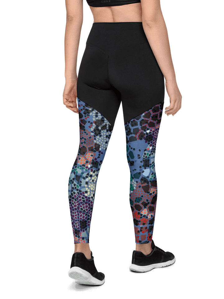 Stained glass-Sports Leggings product image (2)