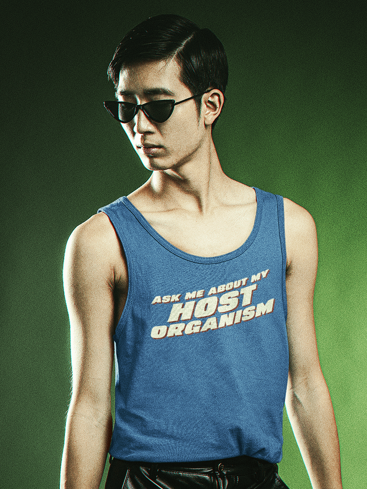 ask me about my host jersey tank top product image (1)