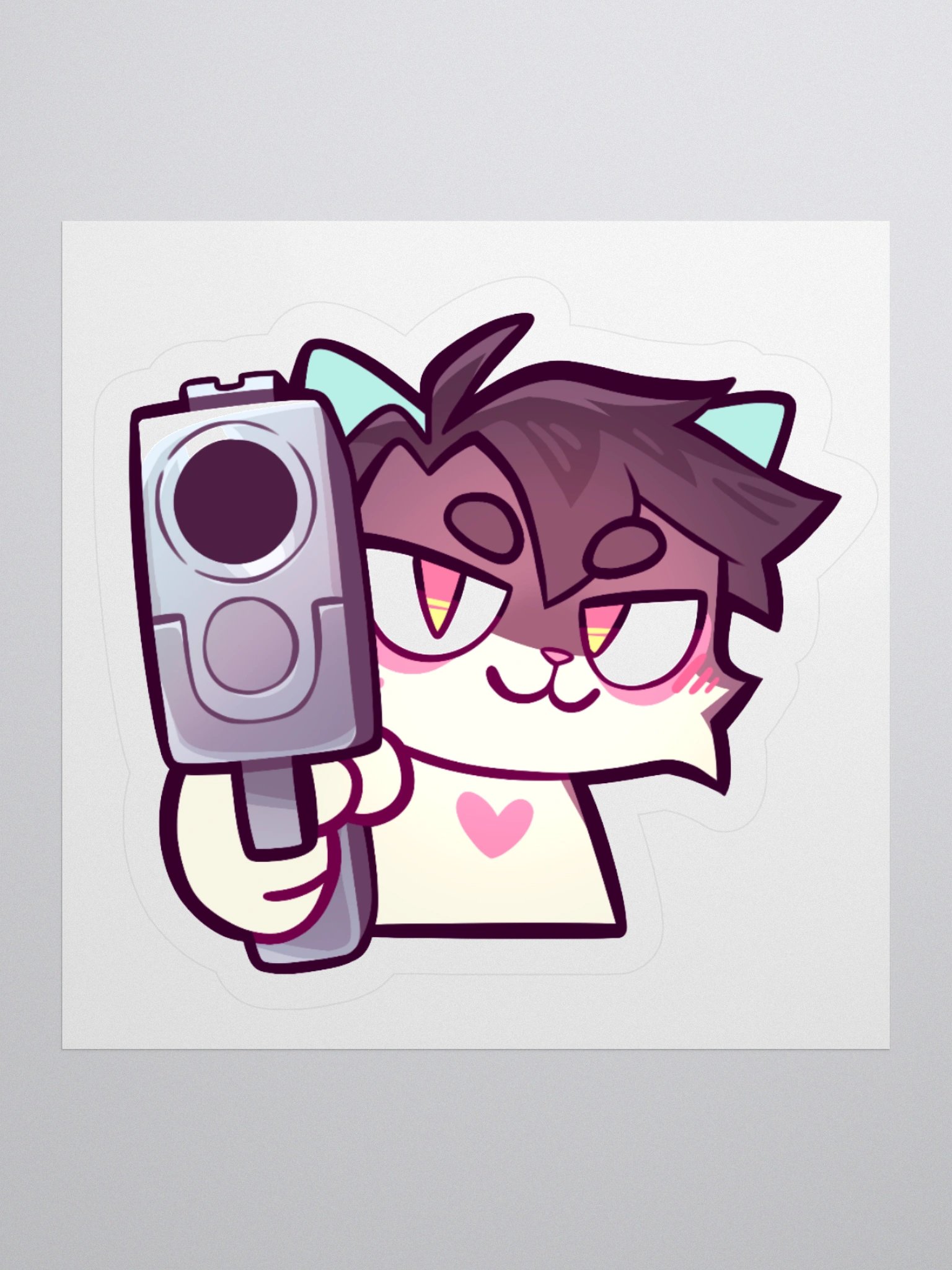 GUN — emote sticker product image (1)