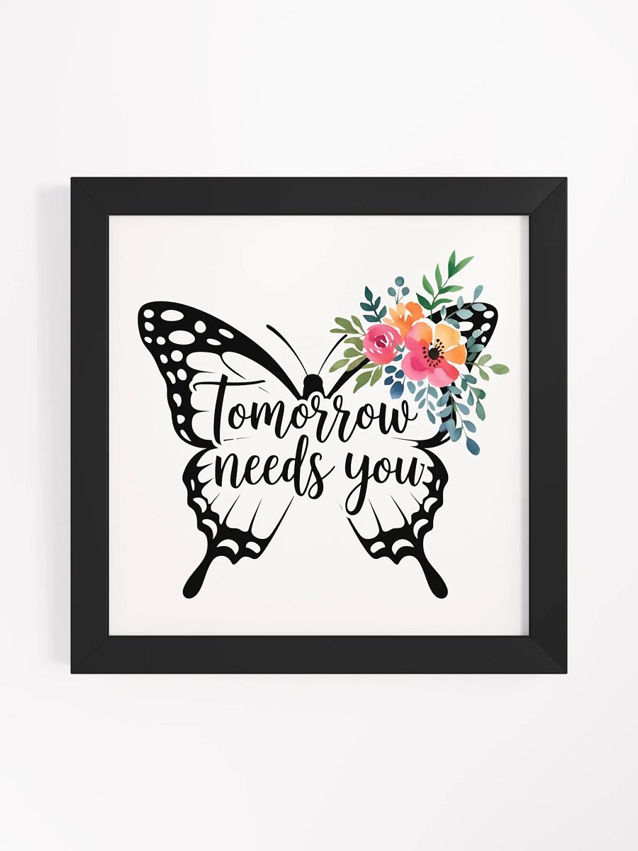 Butterfly Encouragement Framed Poster product image (35)