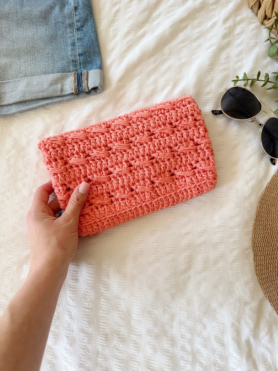 Coco Clutch Bag Crochet Pattern product image (9)