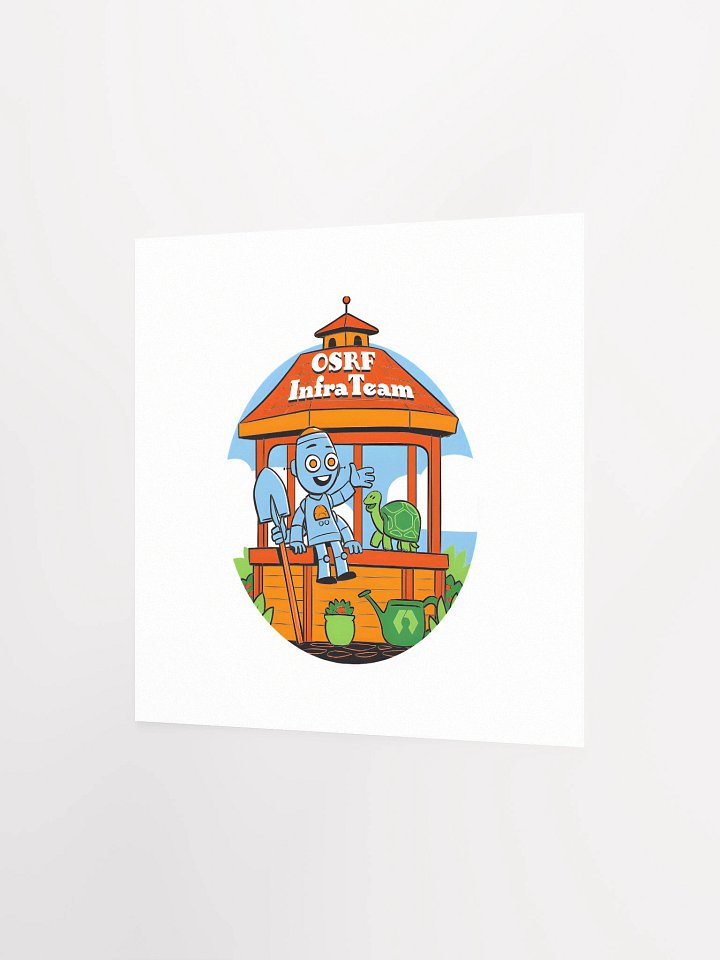 OSRF Infra Team unframed poster product image (4)