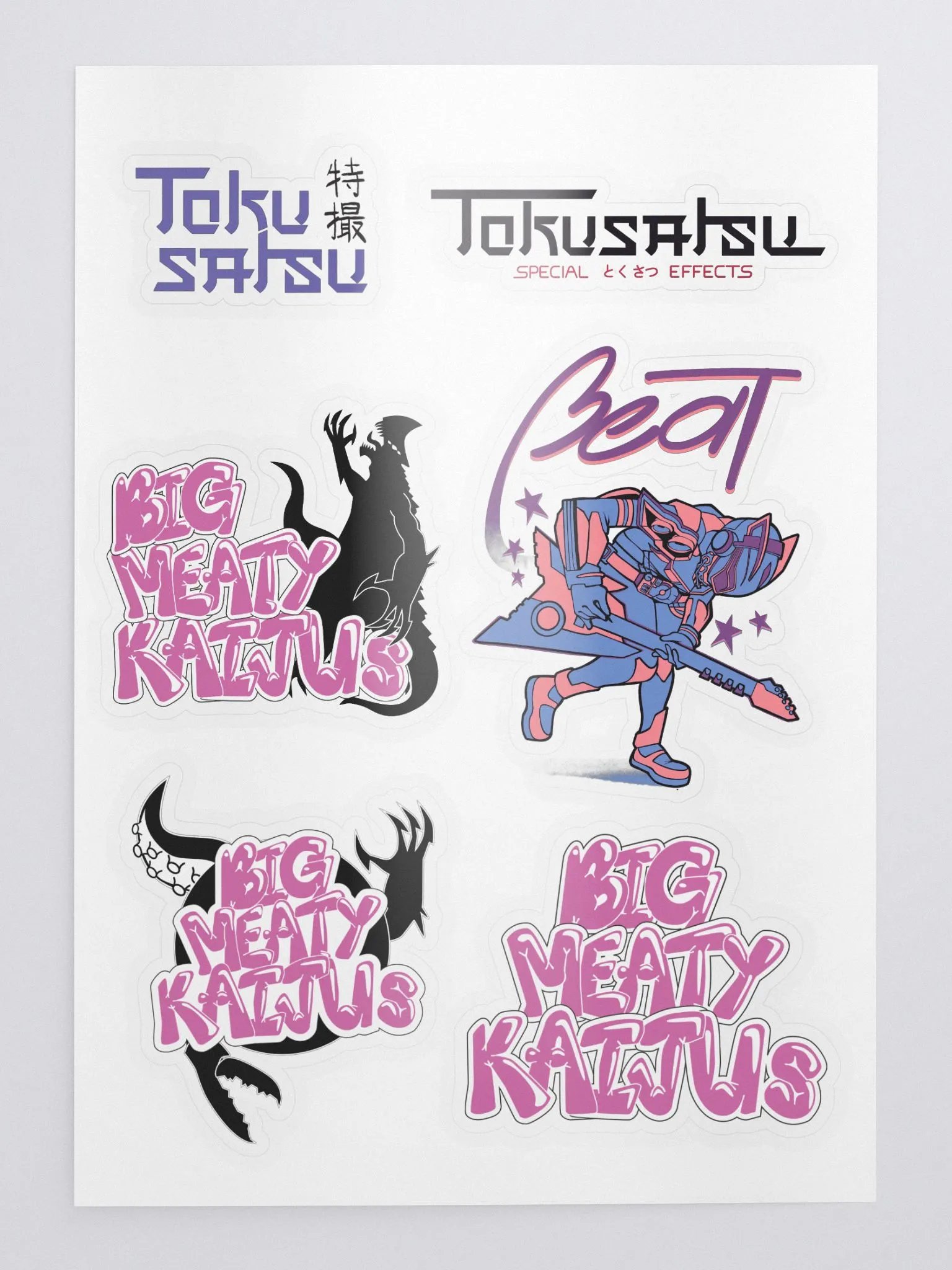 Wave 1 Sticker Sheet w/ Bonus Member Exclusive Designs product image (1)