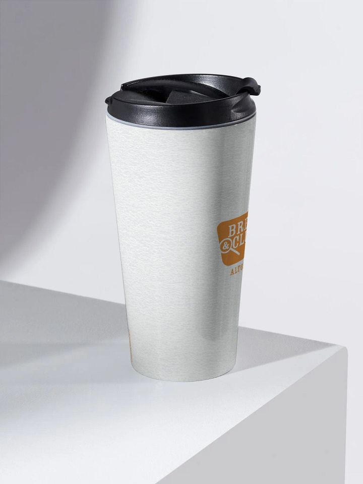 Brews & Clues Stainless Steel Mug product image (2)