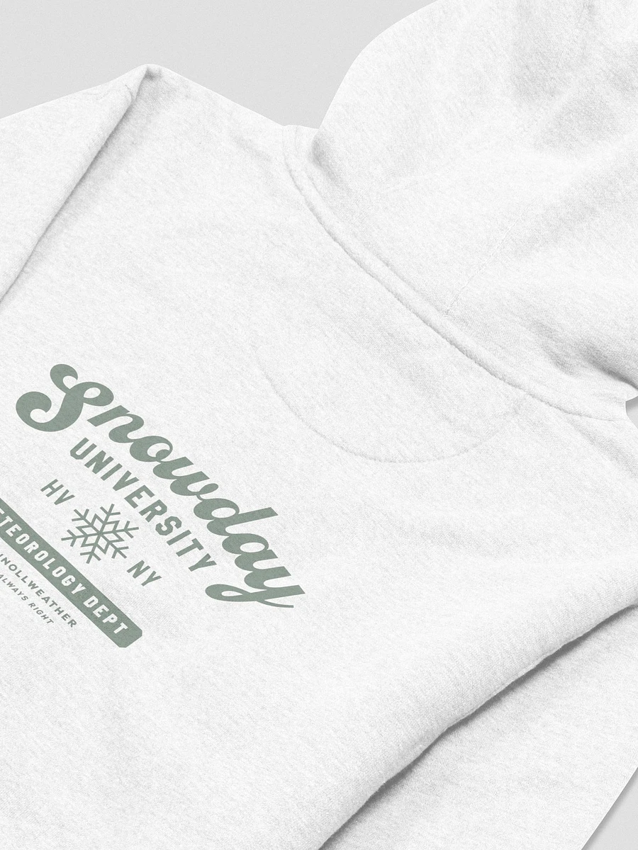 Snowday University hoodie - white product image (4)