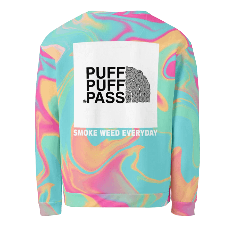 Puff, Puff, Pass High-Dye Ecstasy Sweatshirt product image (4)