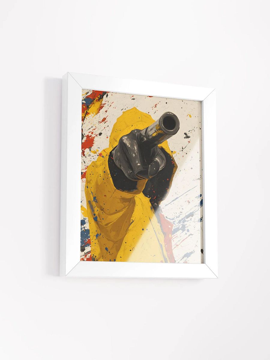 Framed wall art, titled 'Accusing can be the same as shooting' product image (16)