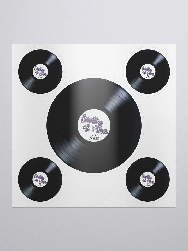 Something Proper Vinyl Record Decals product image (1)