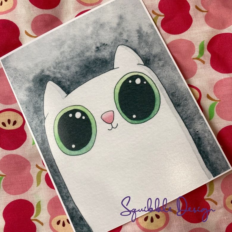 Mini Print - Nocturnal Cat product image (1)