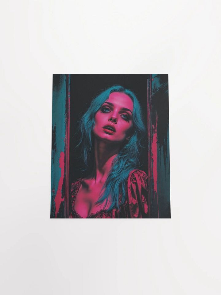 Intense Blue Hair Poster product image (9)