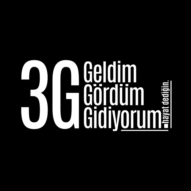 Geldim Gördüm Gidiyorum