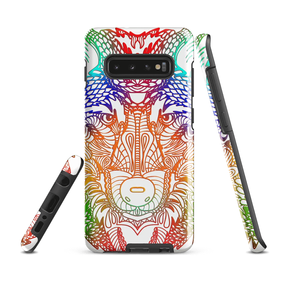 Wolf Head Mandala Phone Case product image (3)