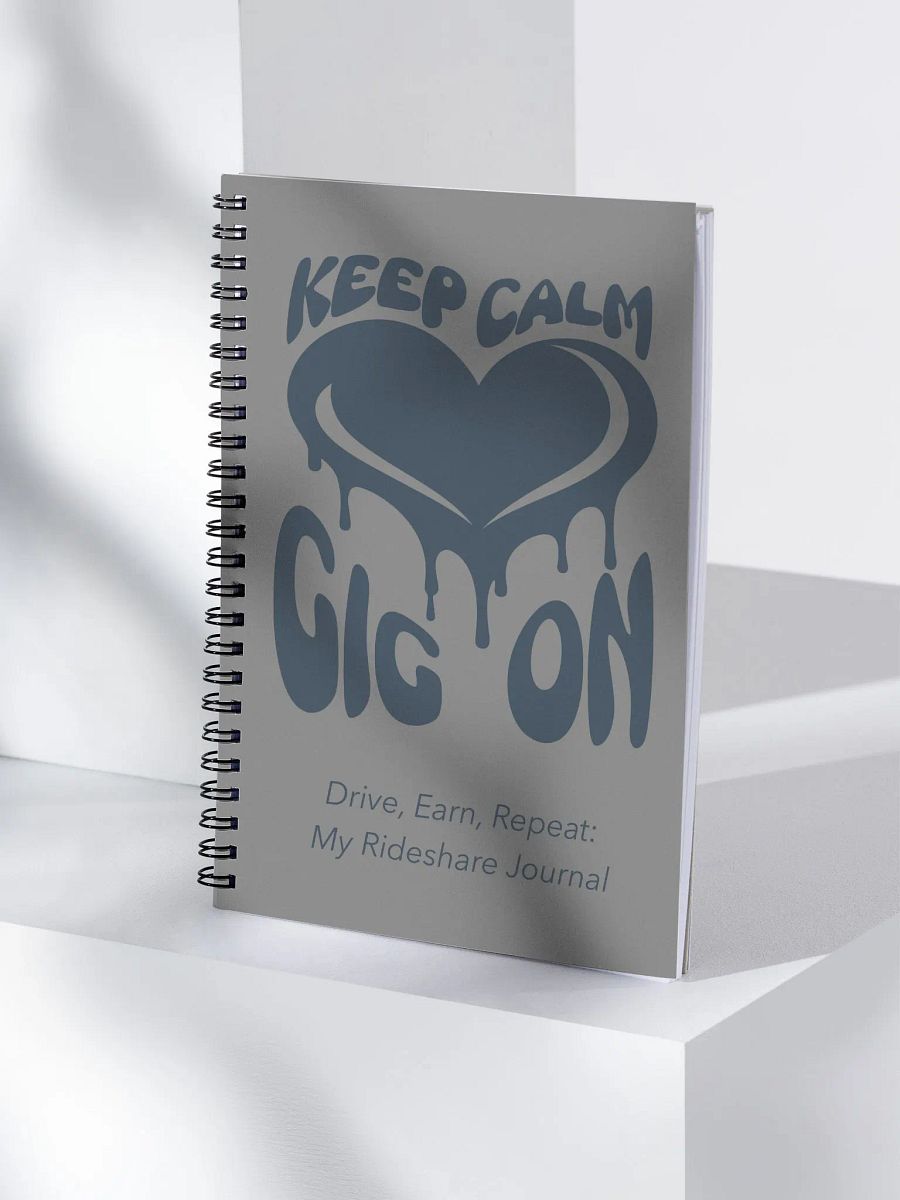 Keep Calm, Gig On Spiral Notebook Journal product image (1)