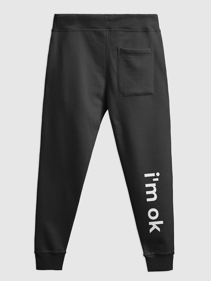 i'm ok printed joggers product image (2)