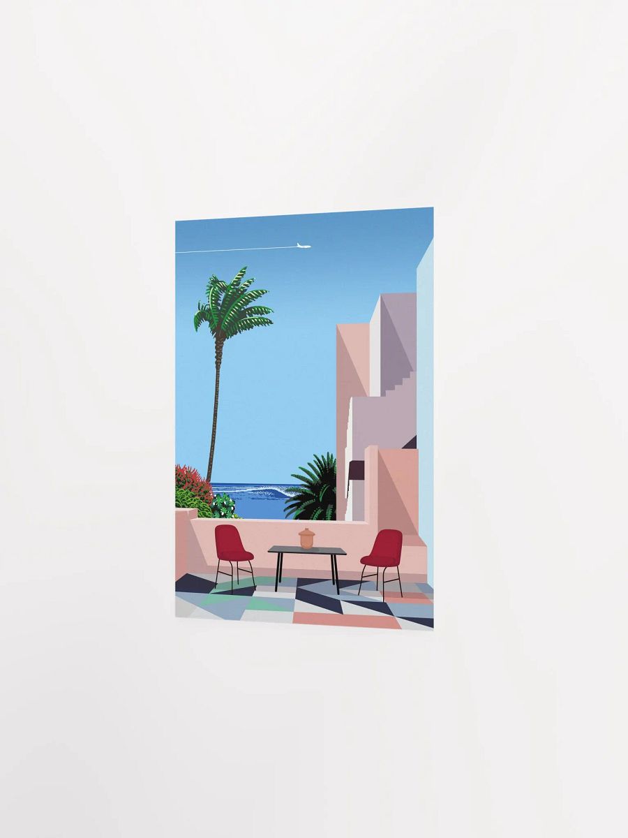 Cancun, Mexico — City Pop art, retrowave/vaporwave poster, 80s, aesthetic poster, Hiroshi Nagai inspired art, minimalist poster product image (7)
