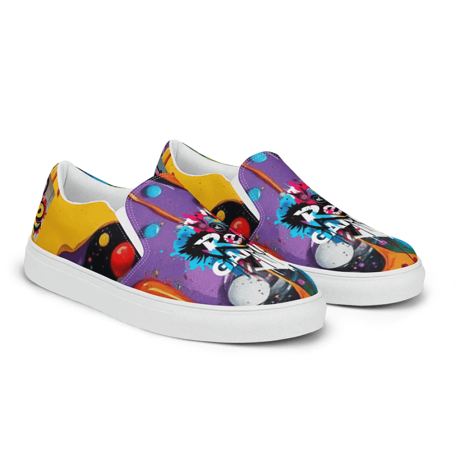 Gamer's Graffiti Splash Women's Shoes product image (6)