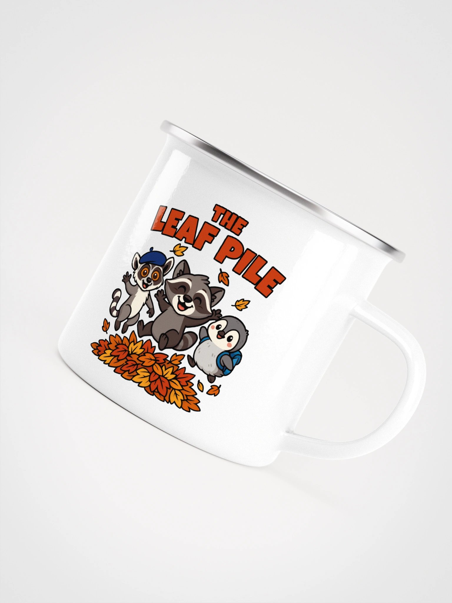 The Leaf Pile - Enamel Mug product image (3)