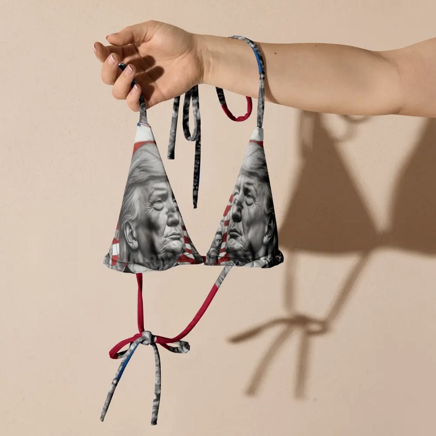 American Dreams All-Over Bikini Top product image (9)