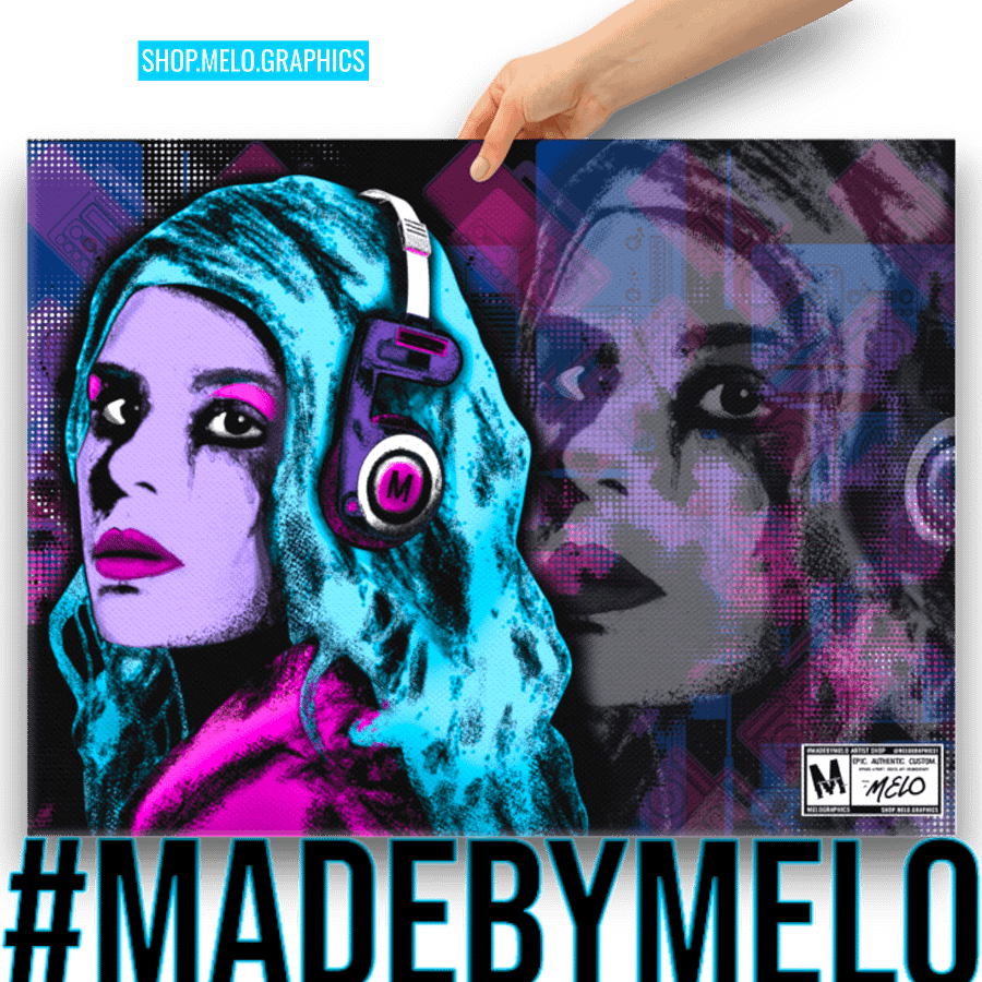 Personal Playlist by MELOGRAPHICS - Canvas Art + Digital Wallpaper | #MadeByMELO product image (3)