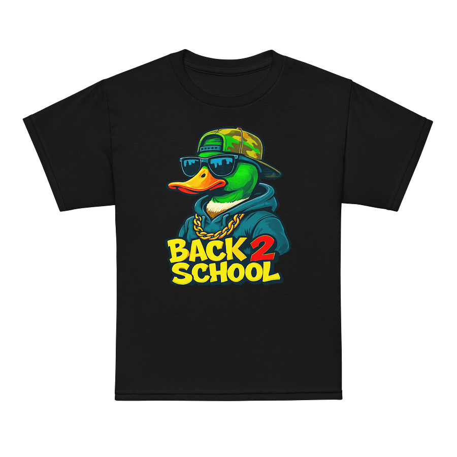 Quirky Duck Back 2 School Youth Tee product image (7)