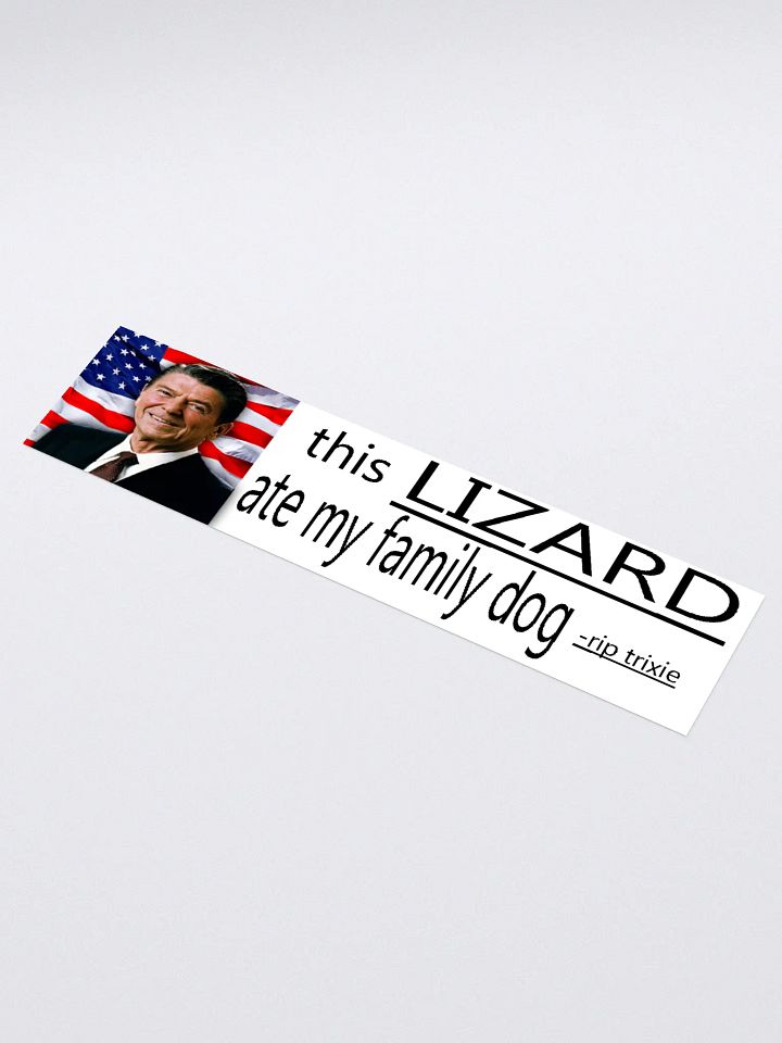 LIZARDKIN KEEP EATIN MY PETS (sticker) product image (1)