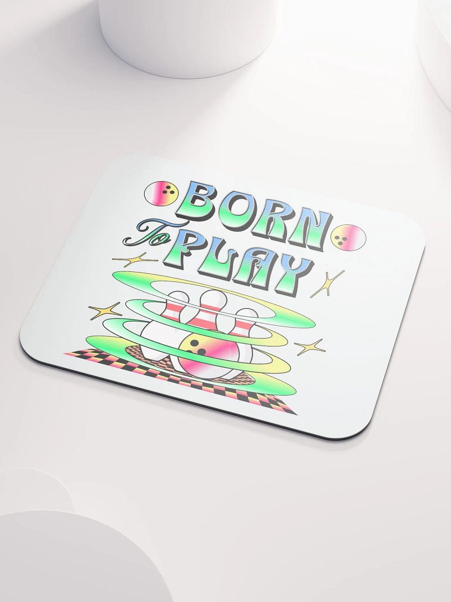 Born To Play Bowling Dynamic Strike Mouse Pad product image (3)