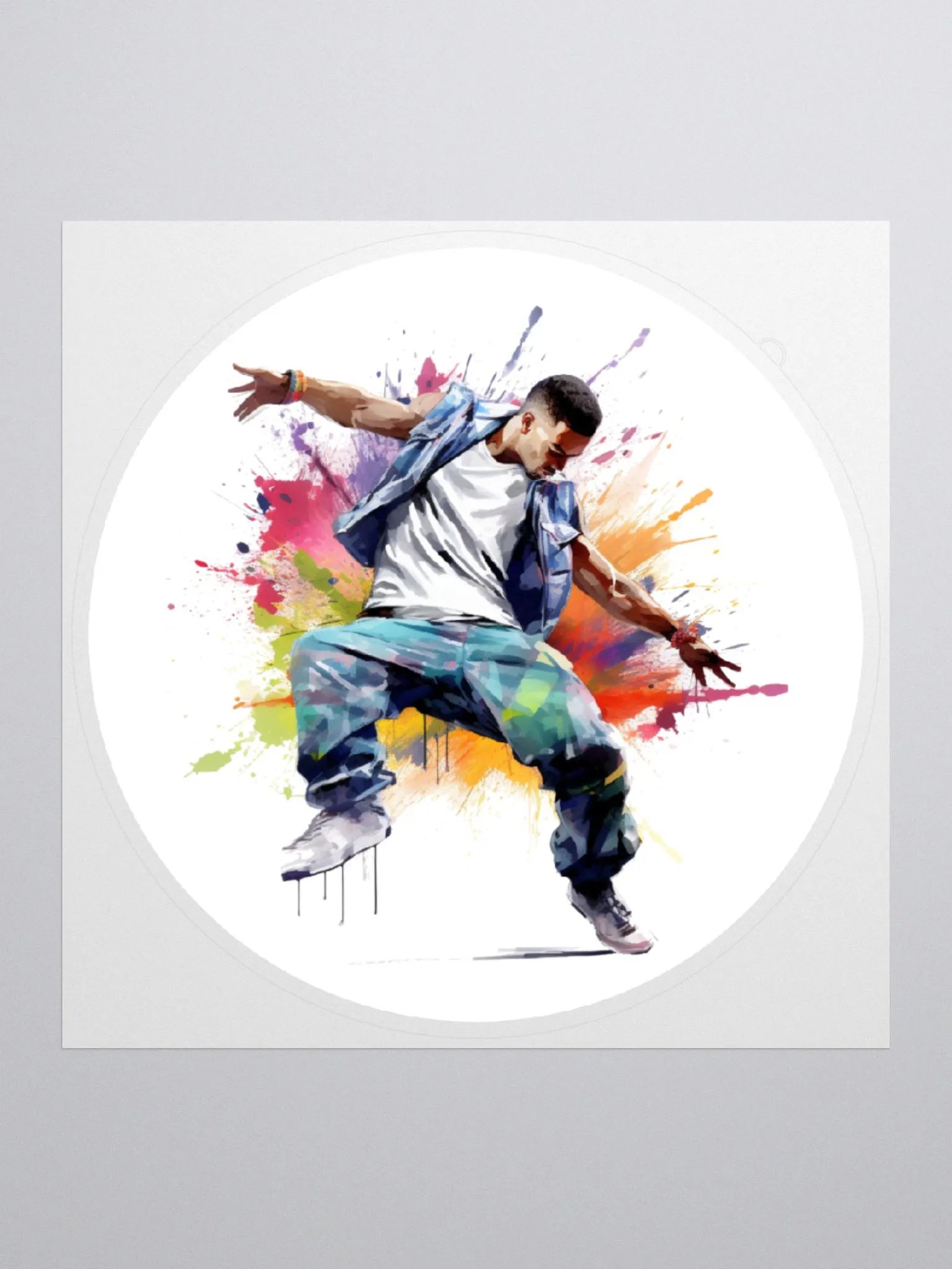 Street dance sticker product image (1)