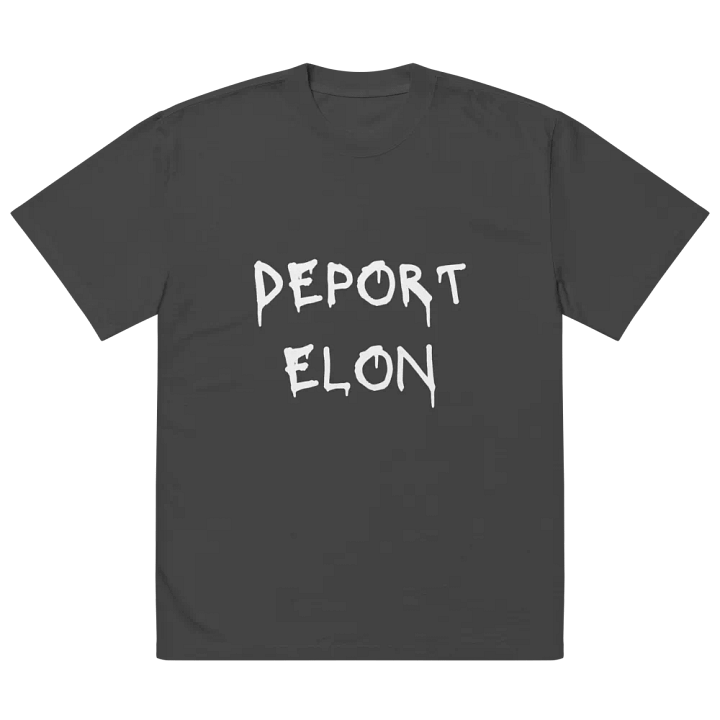 DEPORT ELON Oversized Faded T-Shirt product image (2)