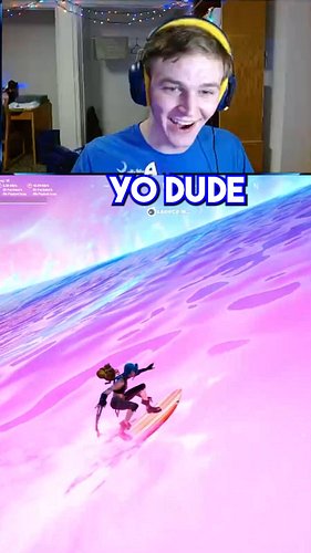 THE BUS IS GONE SO WE RIDE THE WAVE #fortnite #gaming #newseason #reels #ripbusdriver #surfing