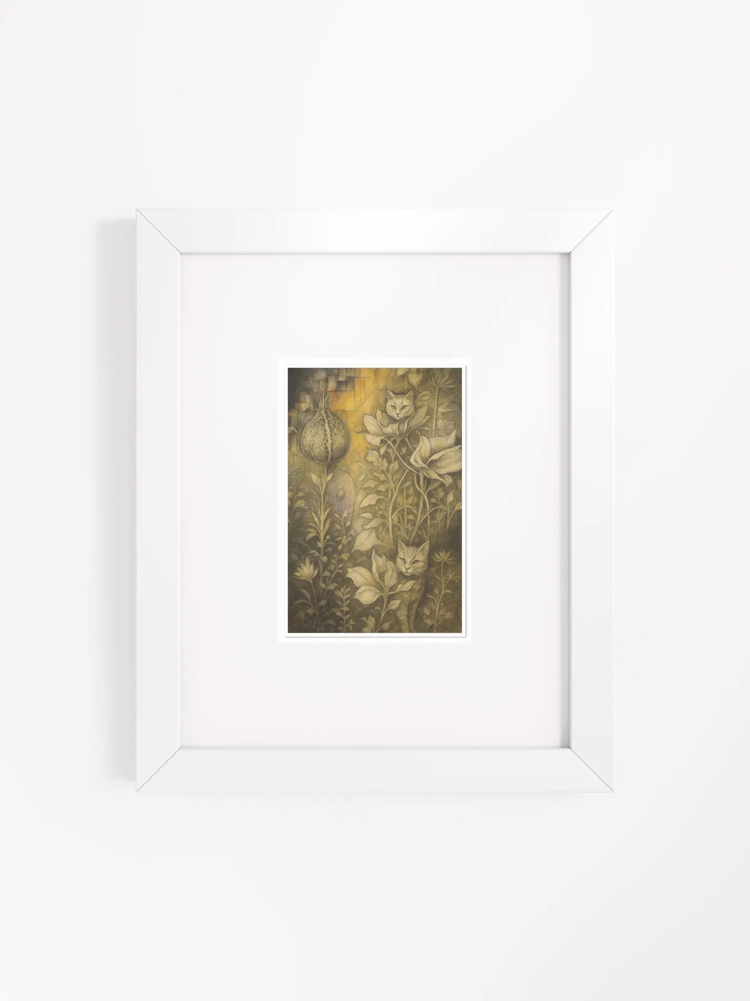 The Secret Garden Sketchbook Artprint Framed product image (4)