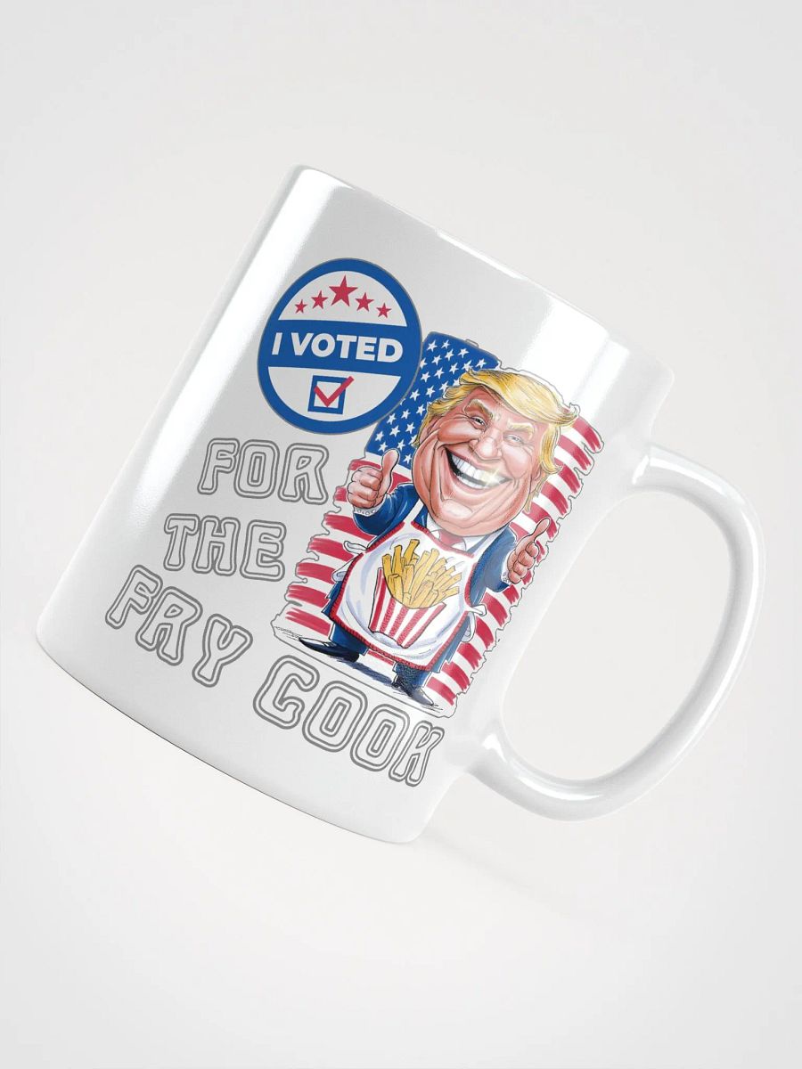 I Voted For The Fry Cook Trump USA Election Mug product image (5)