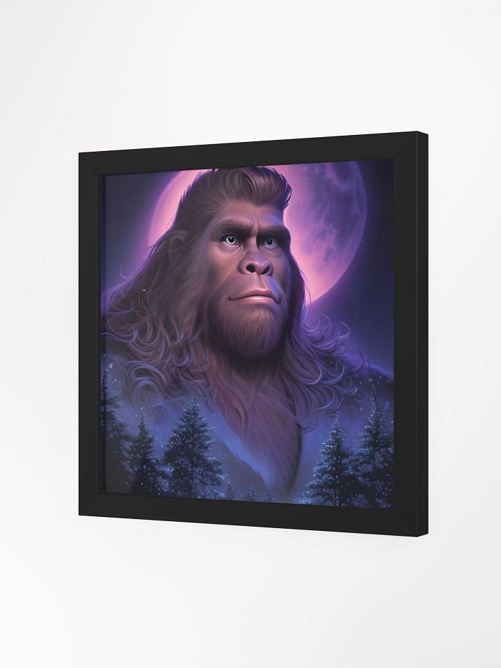 Bigfoot in the woods wall art product image (2)