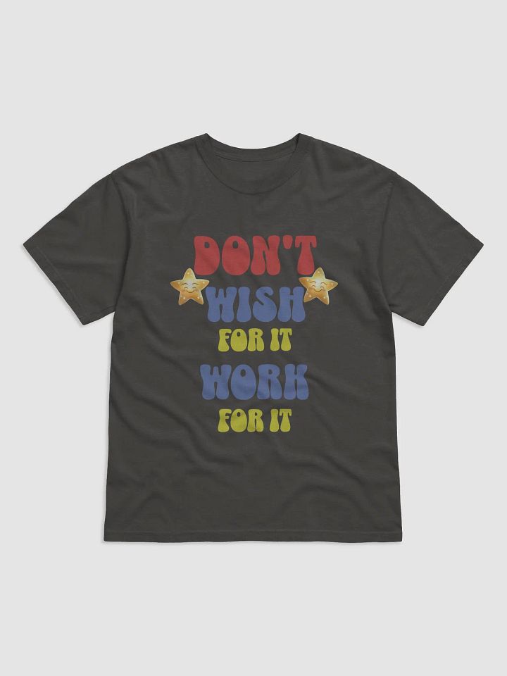 Work for it Heavyweight T-shirt (Groovy style) product image (18)