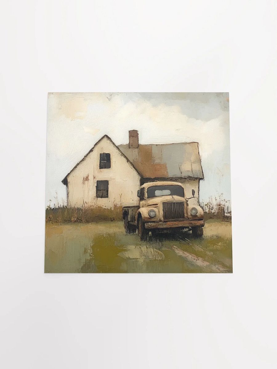 Farmhouse Sky: Truck I Art Print product image (4)